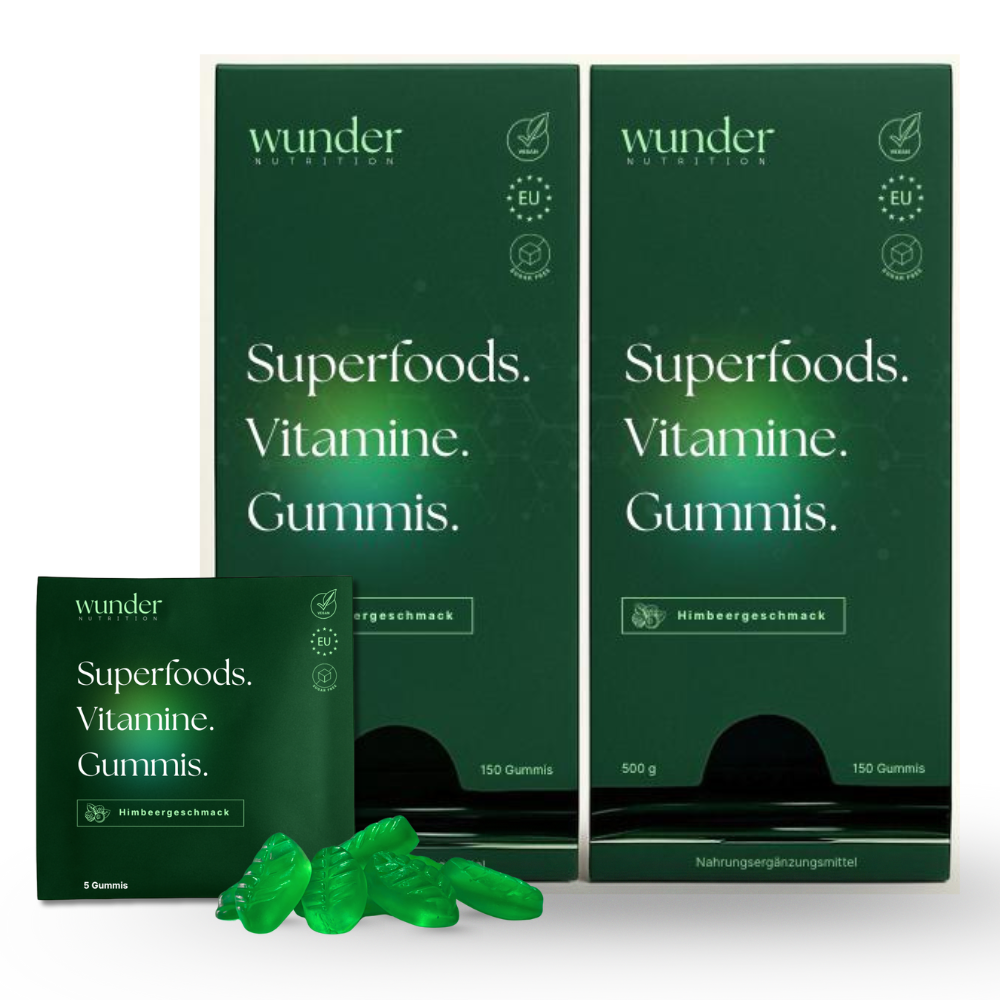 Wunder Nutrition™ - 30 Tägliche Superfood Gummis